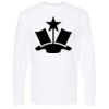 Unisex Gold Soft Touch Long Sleeve T-Shirt Thumbnail
