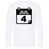 Unisex Gold Soft Touch Long Sleeve T-Shirt Thumbnail