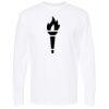 Unisex Gold Soft Touch Long Sleeve T-Shirt Thumbnail