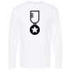 Unisex Gold Soft Touch Long Sleeve T-Shirt Thumbnail