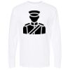 Unisex Gold Soft Touch Long Sleeve T-Shirt Thumbnail