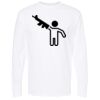 Unisex Gold Soft Touch Long Sleeve T-Shirt Thumbnail