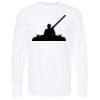 Unisex Gold Soft Touch Long Sleeve T-Shirt Thumbnail