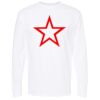 Unisex Gold Soft Touch Long Sleeve T-Shirt Thumbnail