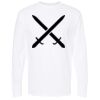 Unisex Gold Soft Touch Long Sleeve T-Shirt Thumbnail