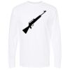 Unisex Gold Soft Touch Long Sleeve T-Shirt Thumbnail