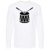 Unisex Gold Soft Touch Long Sleeve T-Shirt Thumbnail