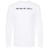 Unisex Gold Soft Touch Long Sleeve T-Shirt Thumbnail