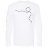 Unisex Gold Soft Touch Long Sleeve T-Shirt Thumbnail