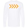 Unisex Gold Soft Touch Long Sleeve T-Shirt Thumbnail