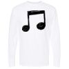 Unisex Gold Soft Touch Long Sleeve T-Shirt Thumbnail