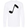 Unisex Gold Soft Touch Long Sleeve T-Shirt Thumbnail